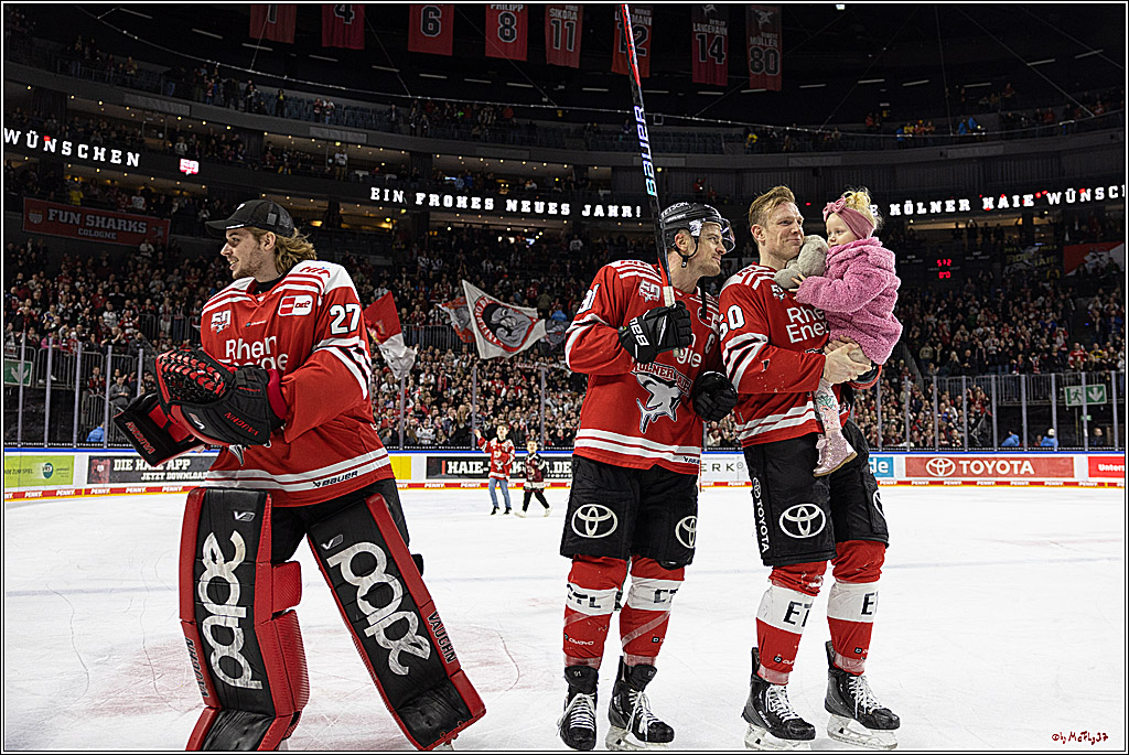 PENNY DEL;  Koelner Haie - Duesseldorfer EG; Koeln, 02.01.2023